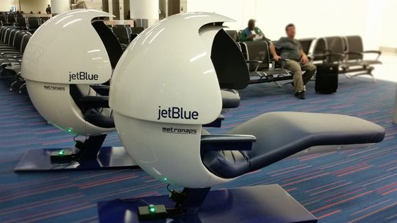 Take a nap at JFKs T5 thanks to jetBlue!