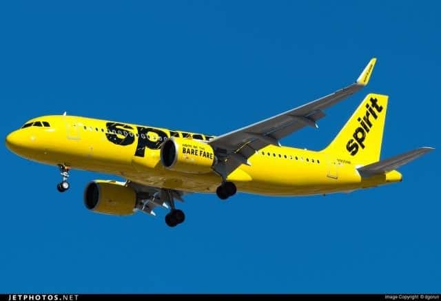 Lower profits at Spirit Airlines for 2016